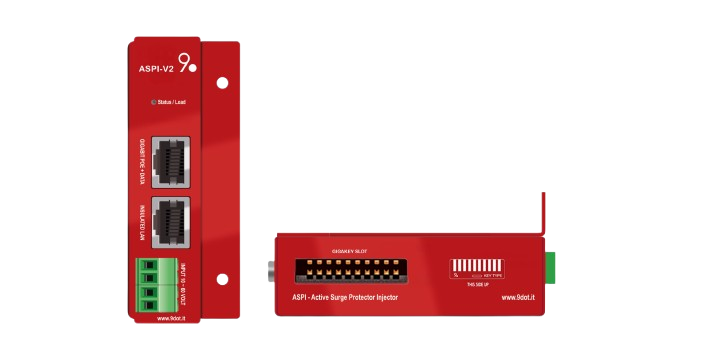 prodotto ASPI V2 frontale e laterale