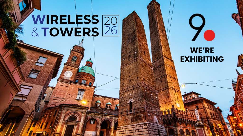 cITY OF bOLOGNA WITH wIRELESS & Towers logo